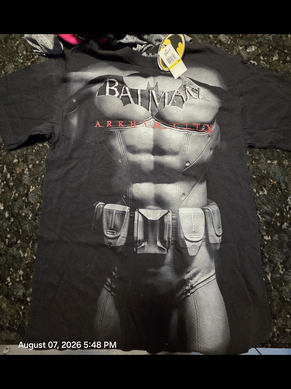Batman Arkham City Graphic Tee - Black